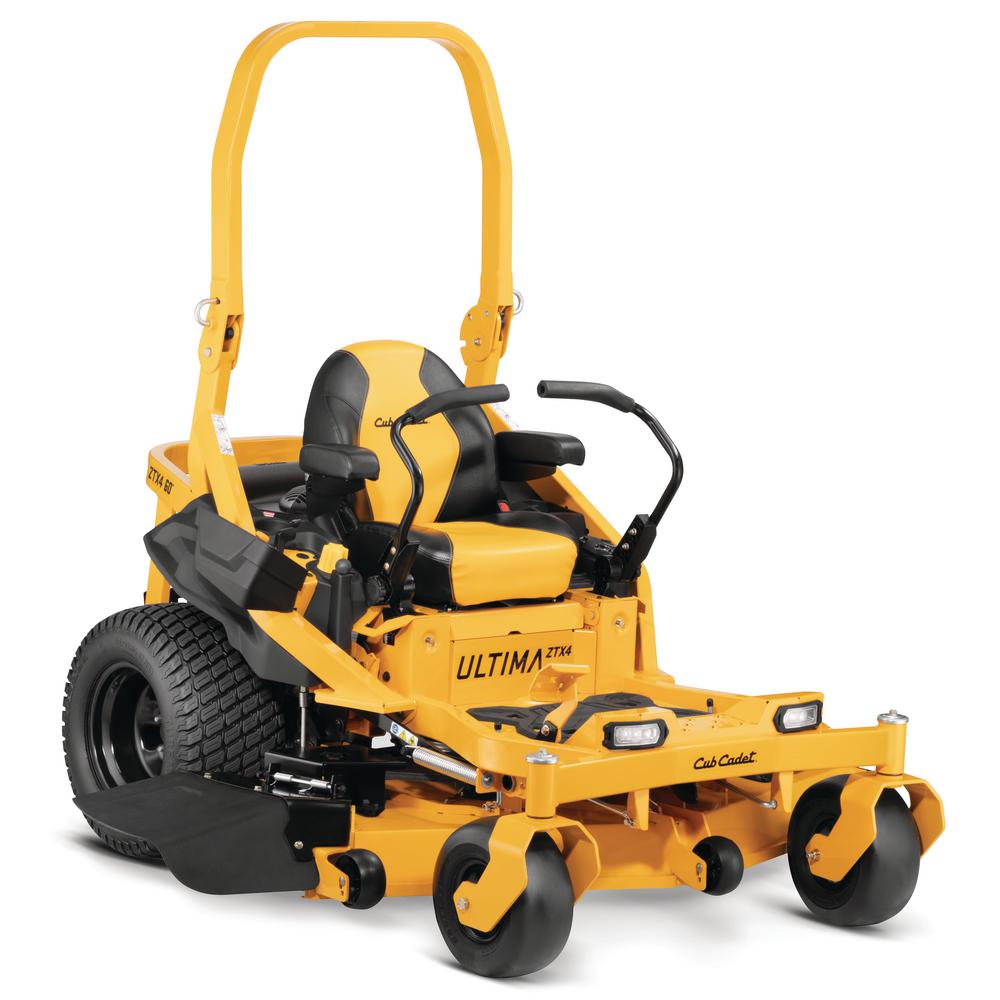Cub Cadet Ultima ZTX4 60 in. Fabricated Deck 24 HP Kohler Pro 7000 Series V-Twin Engine Zero Turn Mower with Roll Over Protection
