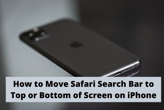 iphone 11 safari search bar at bottom